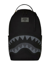 SPRAYGROUND Zaino In Pelle Shark Central Nylon Nero/Grigio