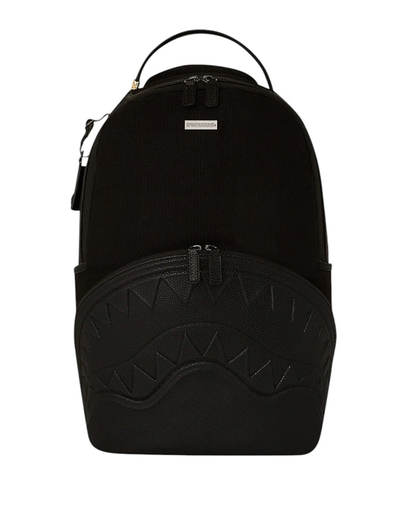 SPRAYGROUND Zaino Shark Pocket Canavas Nero
