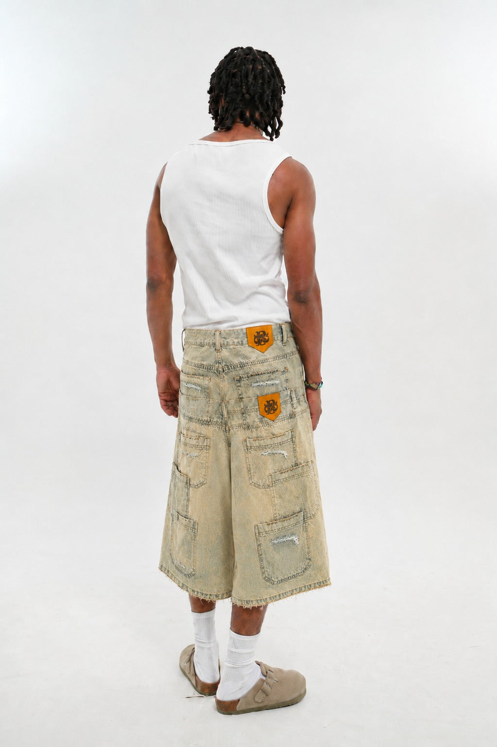 BUTISH Jeans Jorts Sabbiato