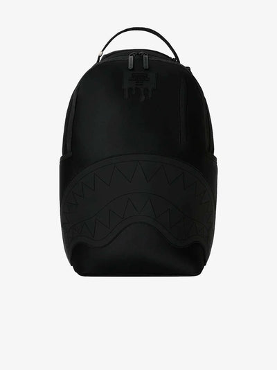 SPRAYGROUND Zaino shark central blacked out embossed Tutto Nero