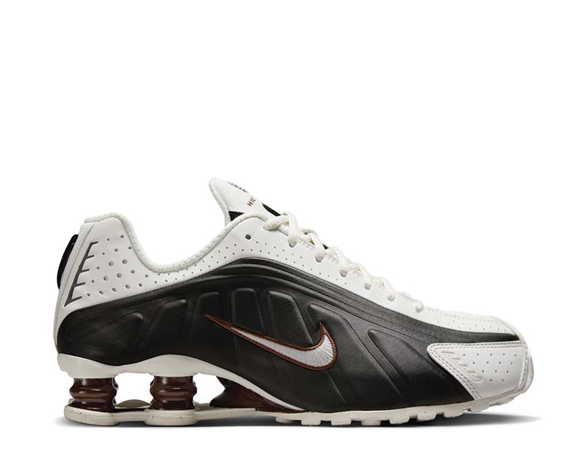 NIKE Shox R4 Sail Black Bianca/Nera