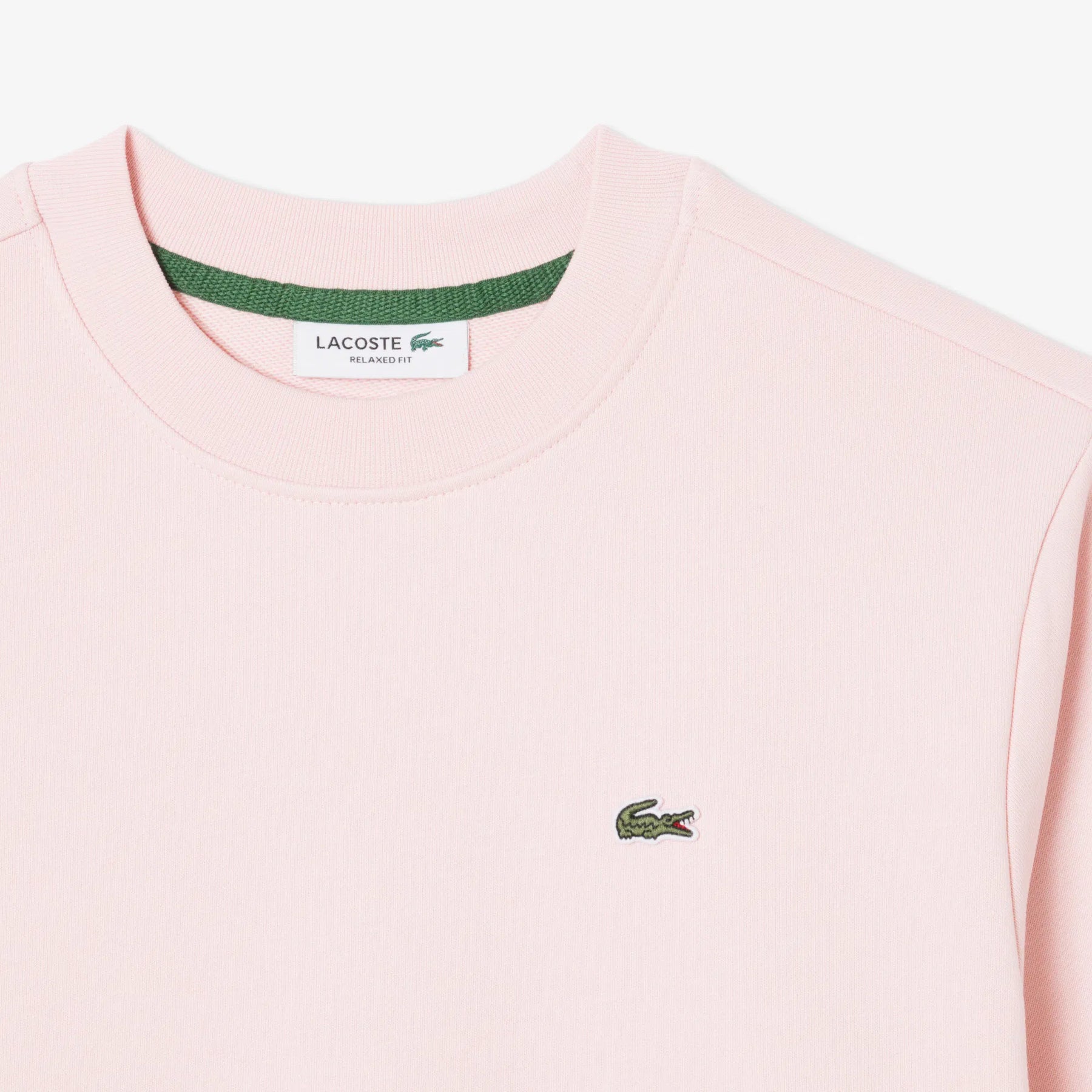 LACOSTE Felpa Girocollo Donna Rosa