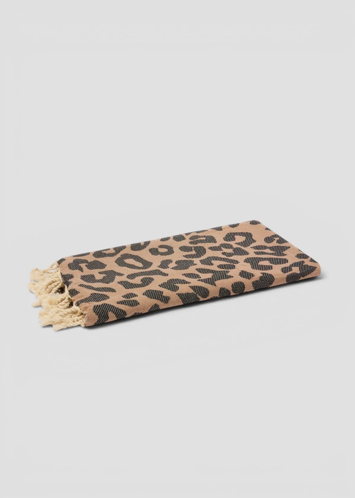 SAINT BARTH Telo Mare Foutas Leopard