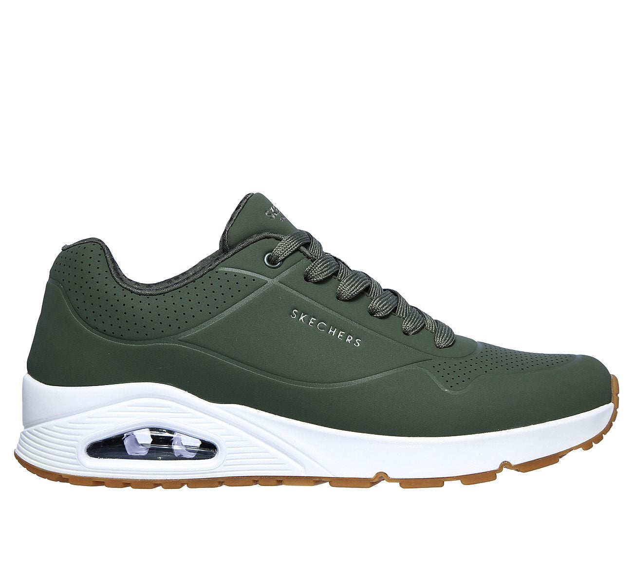 SKECHERS Air Cooled Memory Foam Los Angeles Street verde