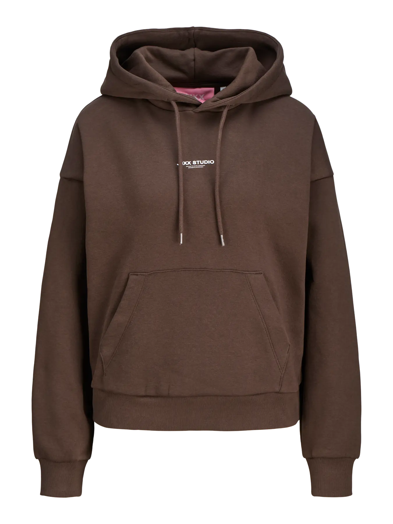 JJXX DONNA FELPA FELPATA JXSTUDIO MARRONE