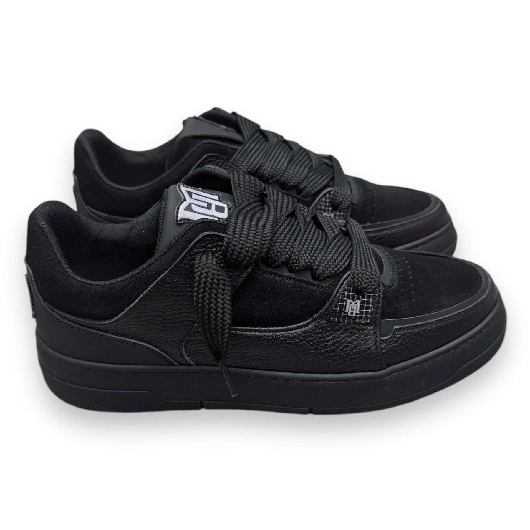 BRIAN MILLS Sneakers in Pelle e Made in Italy Mod. Nera