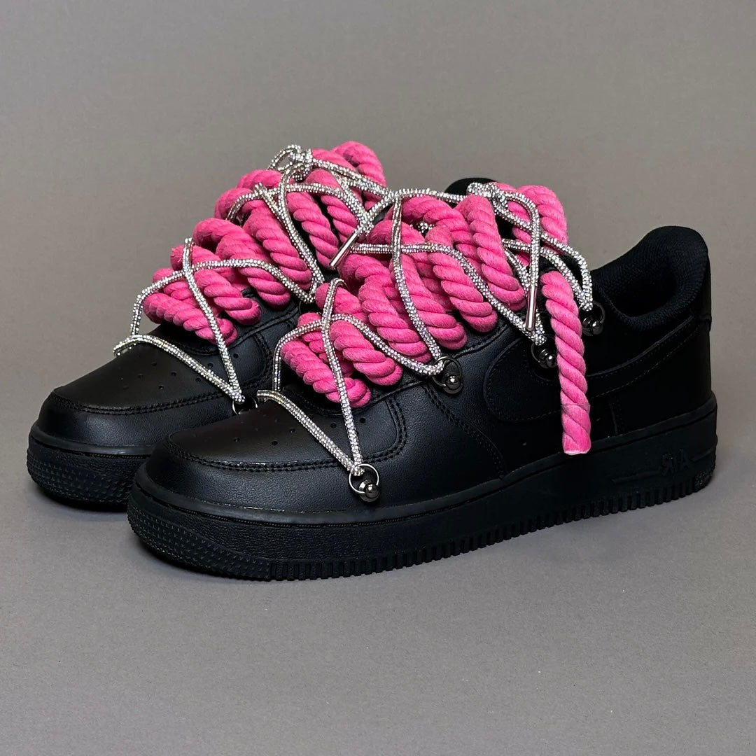Air Force 1 Rope Laces + Swarovski Laces