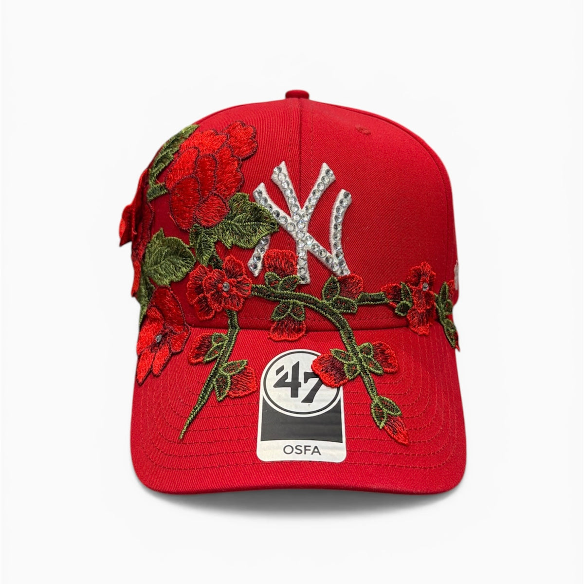 NEW ERA NY CUSTOM RED ROSE DONNA