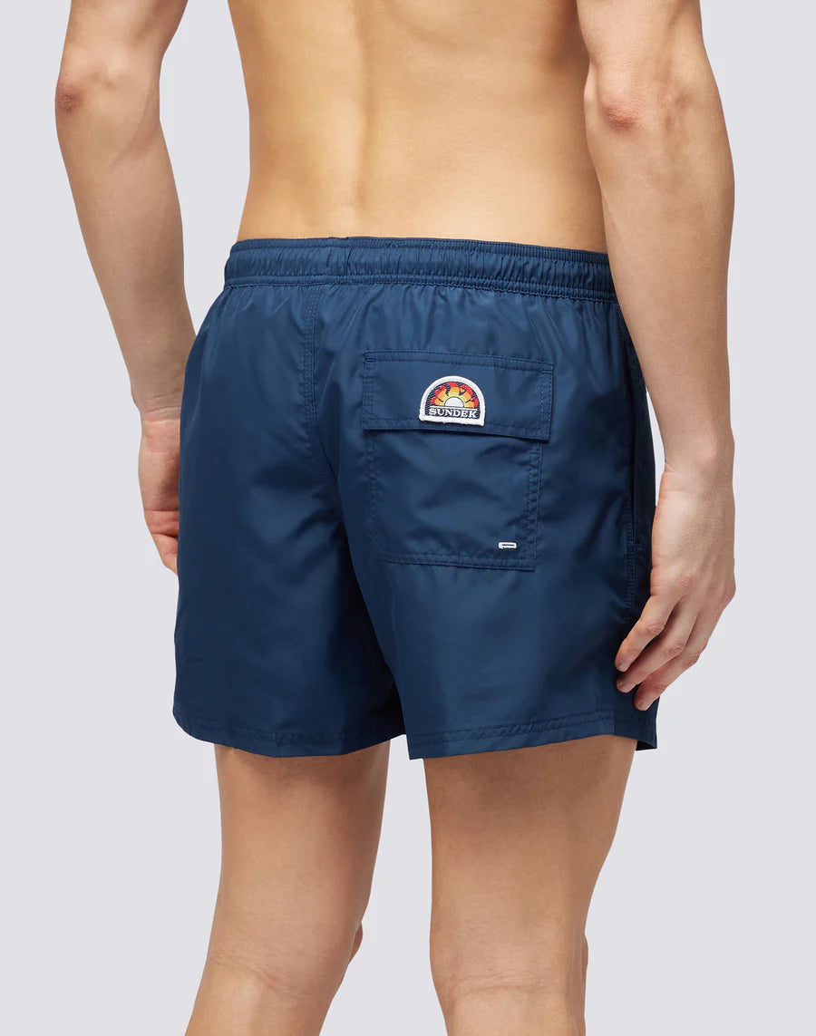 Sundek SUNDEK Costume Da Bagno Blu Con Logo Basic - foto 2 - Tommaseo Clothing