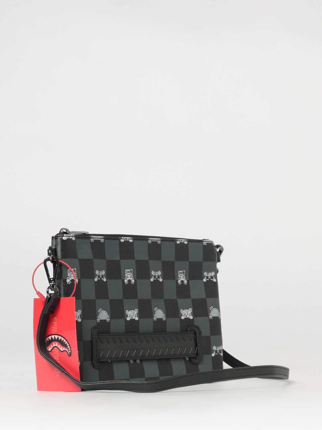 Sprayground SPRAYGROUND Pochette/Tracolla In Pelle Toy Edition Nera - foto 2 - Tommaseo Clothing