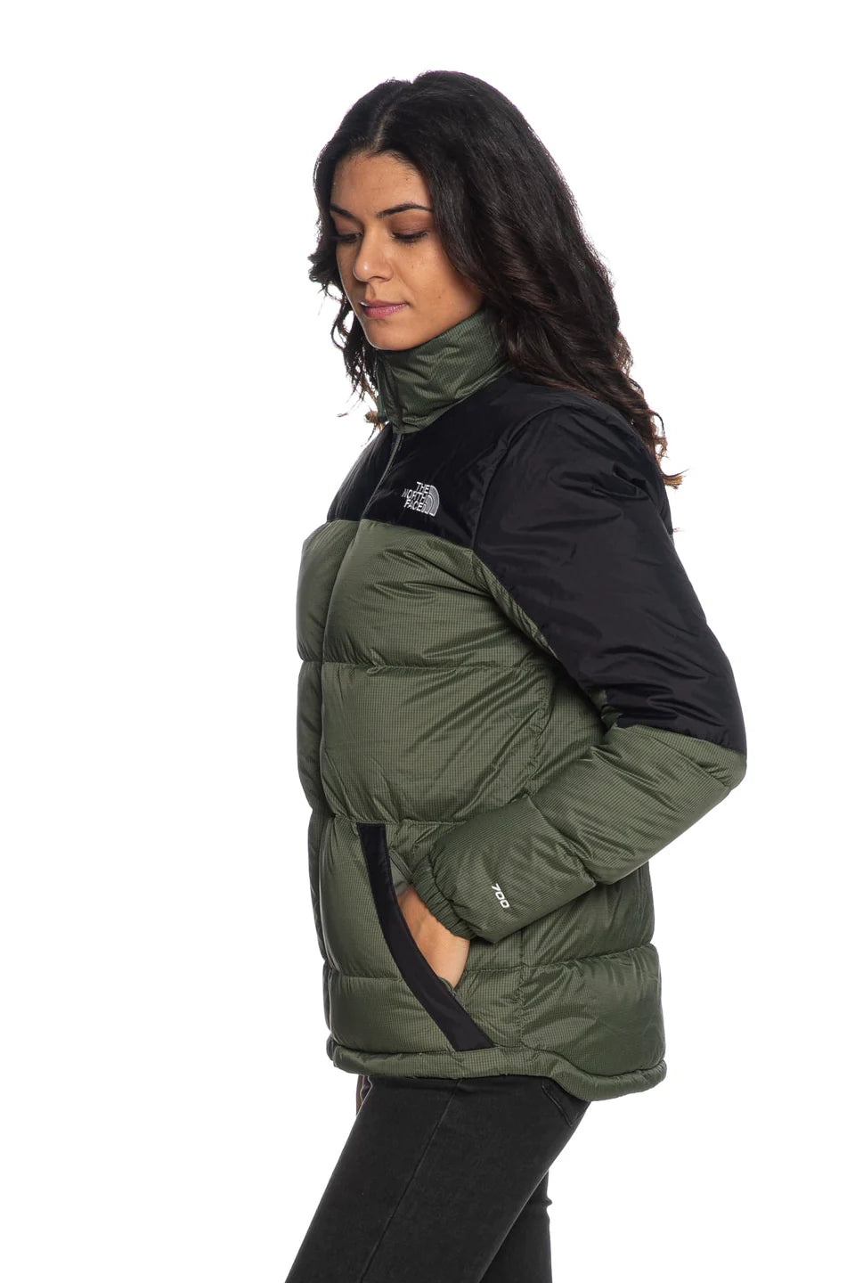 The North Face THE NORTH FACE Giubbotto Donna Diablo Down Jacket Verde - foto 2 - Tommaseo Clothing