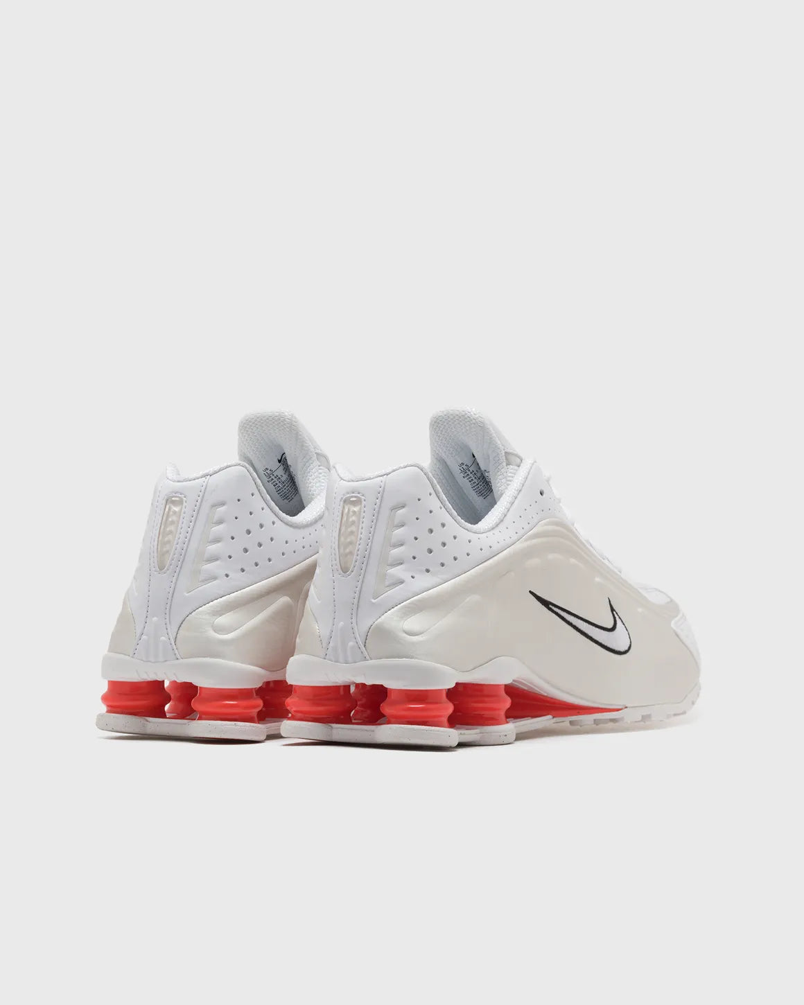 NIKE Shox R4 Bianca/Rossa