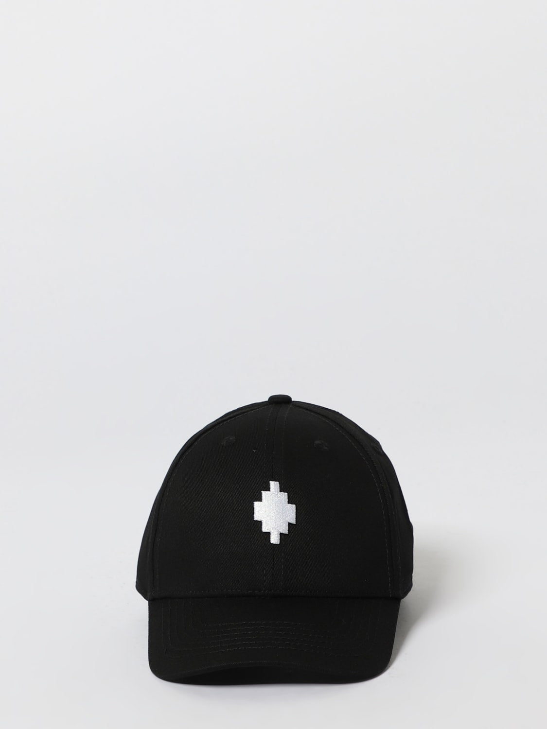 County of milan MARCELO BURLON COUNTY OF MILAN Cappello Con Visiera Con Logo Ricamato Nero - Cappello - Tommaseo Clothin