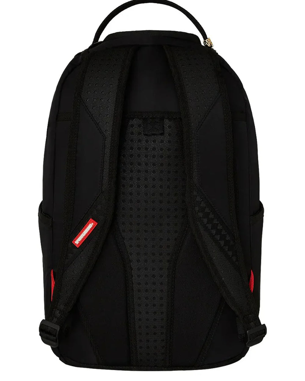 SPRAYGROUND Zaino In Pelle Shark Central Nylon Nero/Grigio