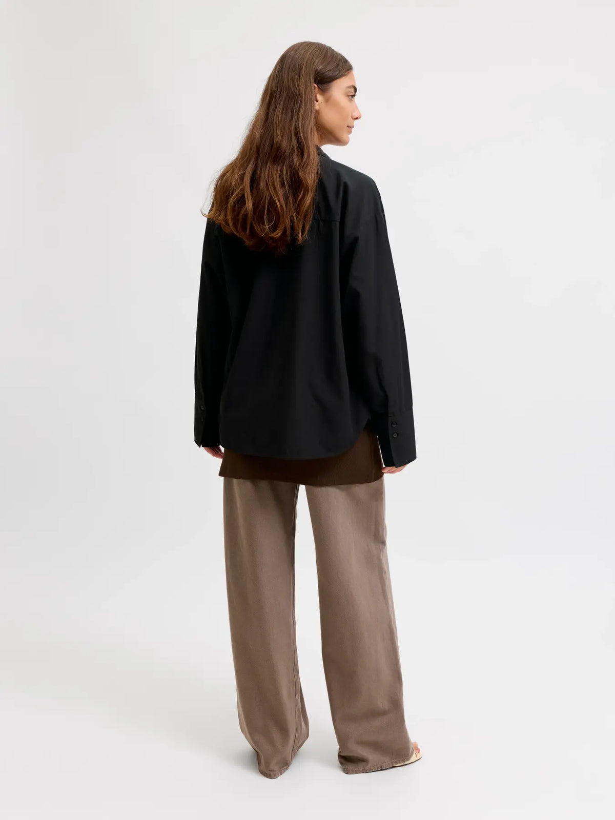 JJXX JJXX Donna Jxcaro Camicia Basic Nera AW26 - foto 2 - Tommaseo Clothing