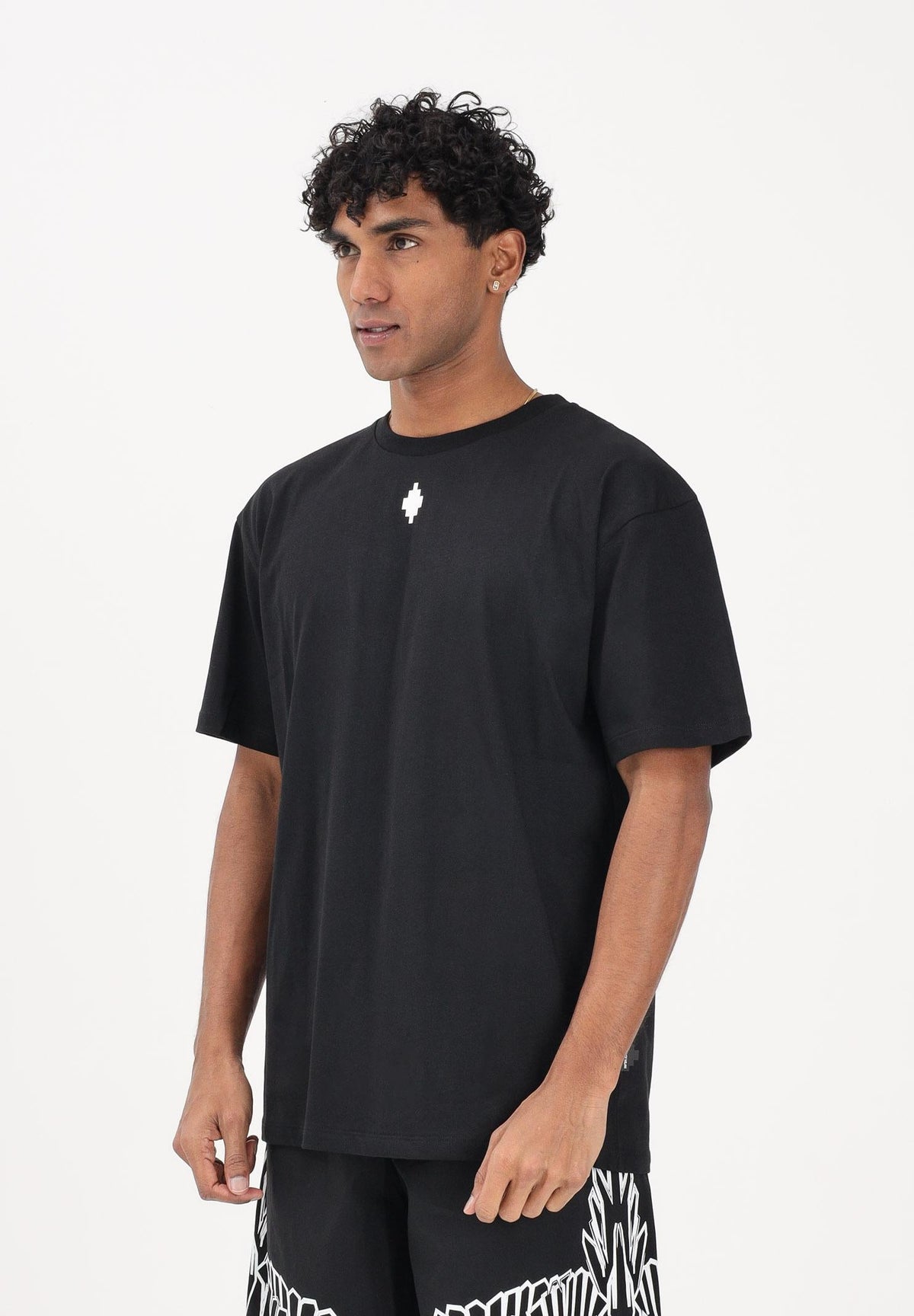 County of milan COUNTY OF MILAN Marcelo Burlon T-Shirt Stampa Retro Nera - T-SHIRT - Tommaseo Clothing
