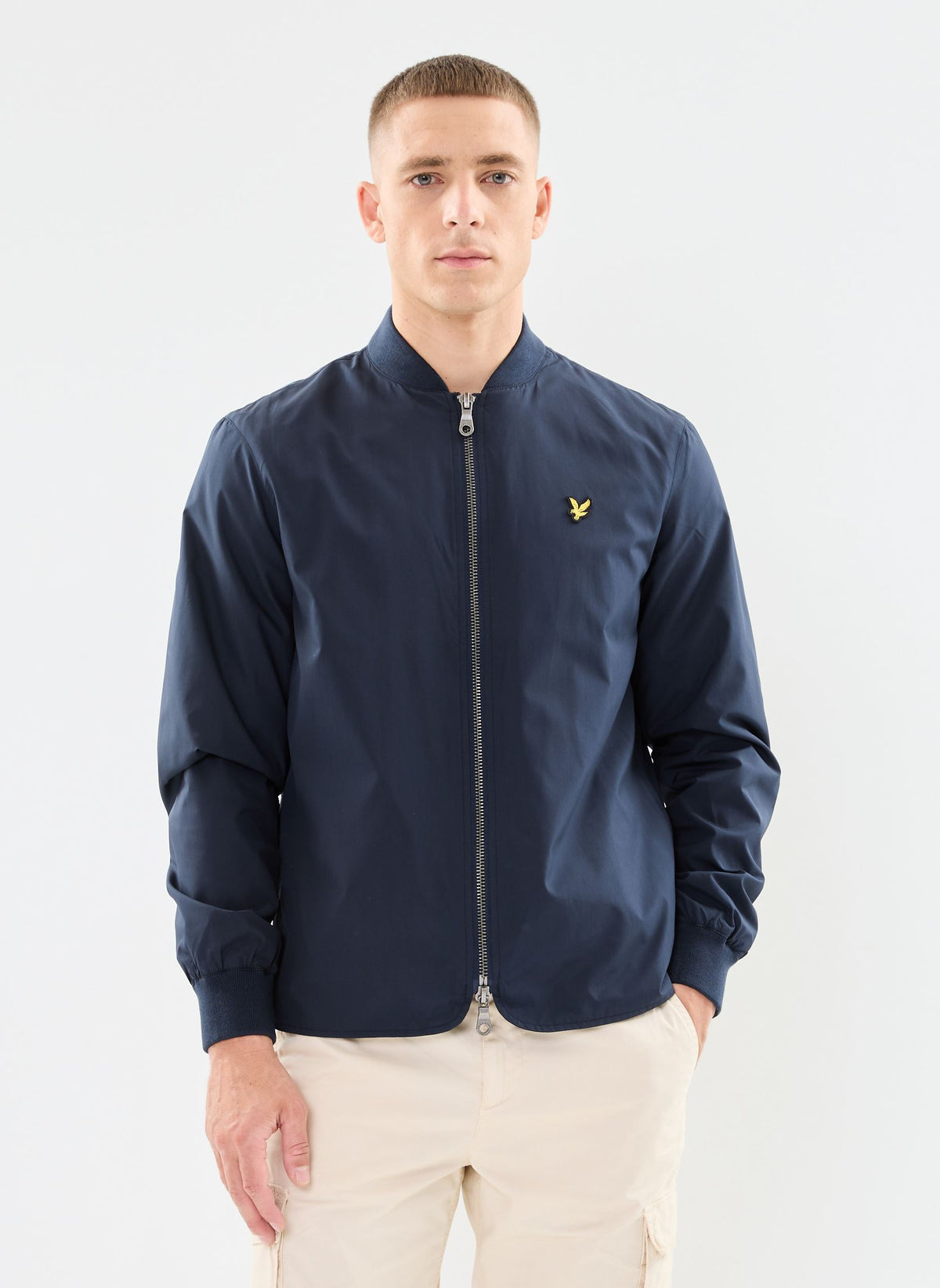 Lyle&Scott Lyle&Scott Bomber Antivento Blu - ANTIVENTO - Tommaseo Clothing