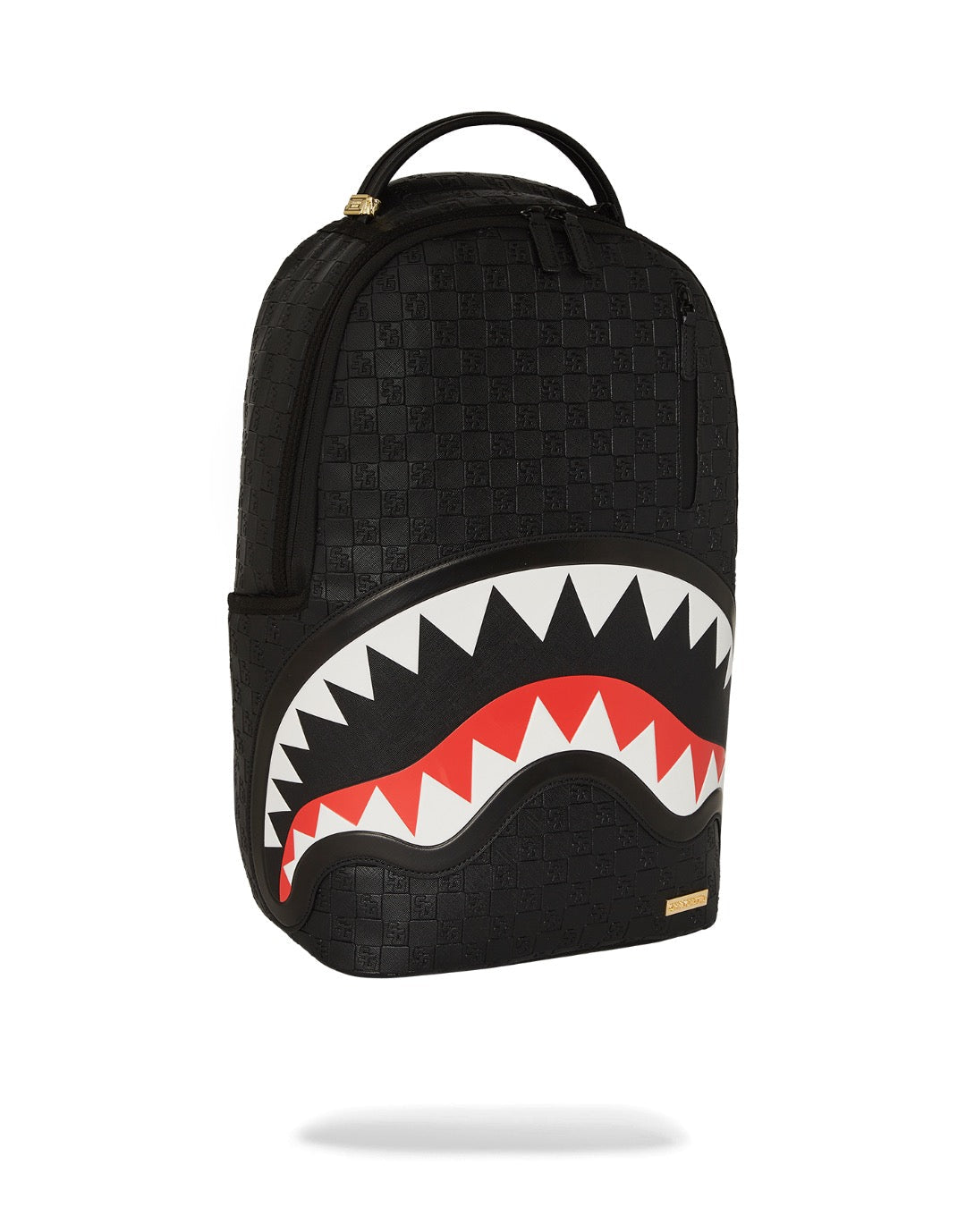 SPRAYGROUND Zaino In Pelle Blackout Sharks In Paris DLXSV Backpack