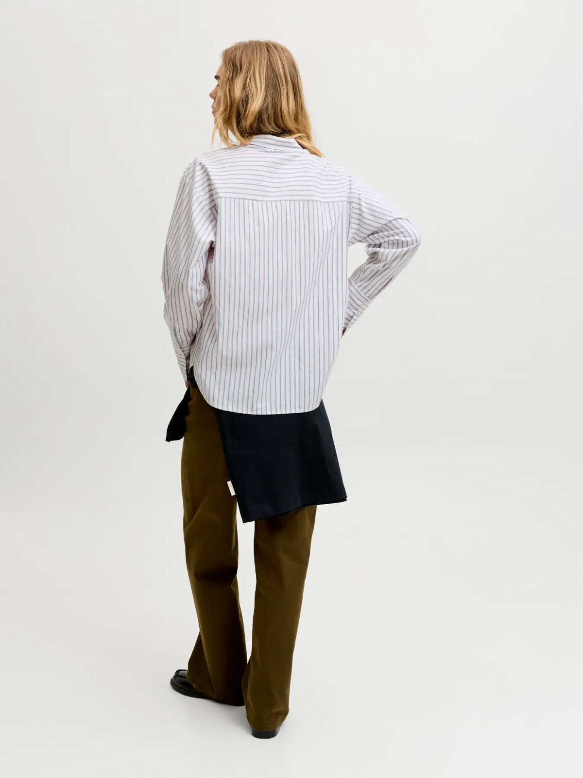 JJXX JJXX Donna Jxcaro Camicia A Righe Bianca AW26 - foto 2 - Tommaseo Clothing