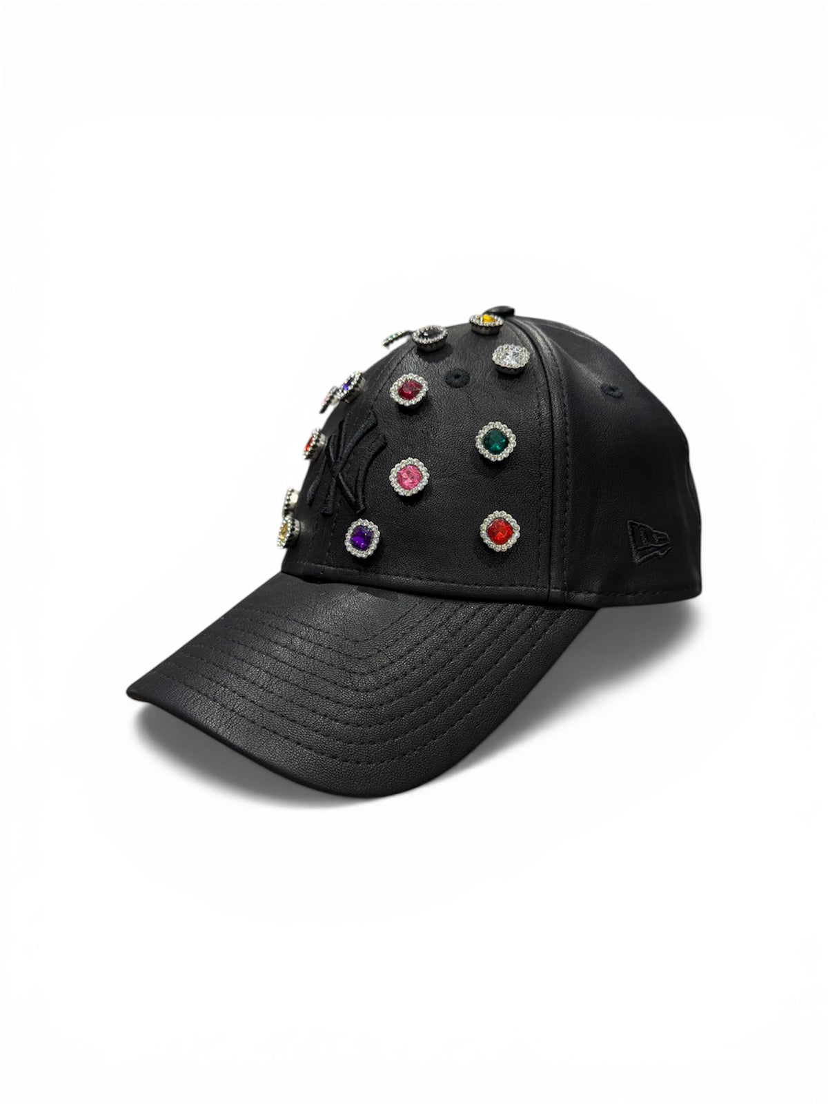 New era custom New Era NY Custom Nero IN Pelle Con Brillanti Donna - foto 2 - Tommaseo Clothing