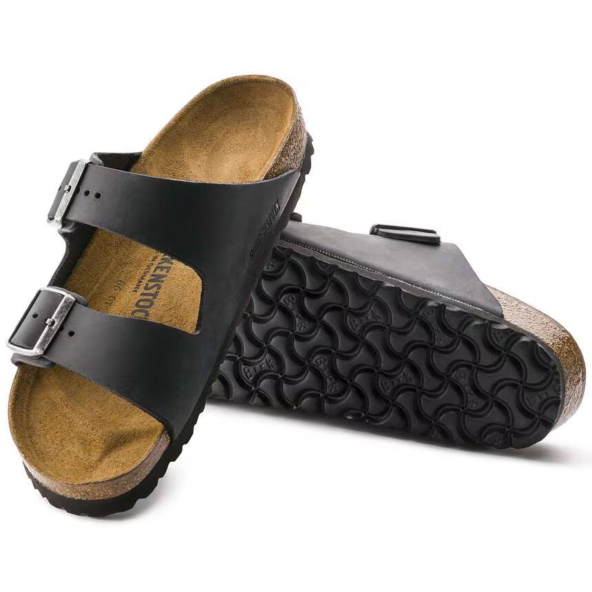BIRKENSTOCK Arizona BS Black Fibbia Metallo