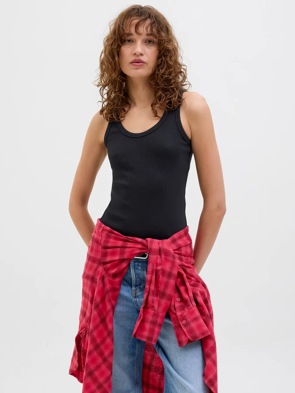 TIFFOSI JXFRIDA CANOTTA NERA DONNA SS26