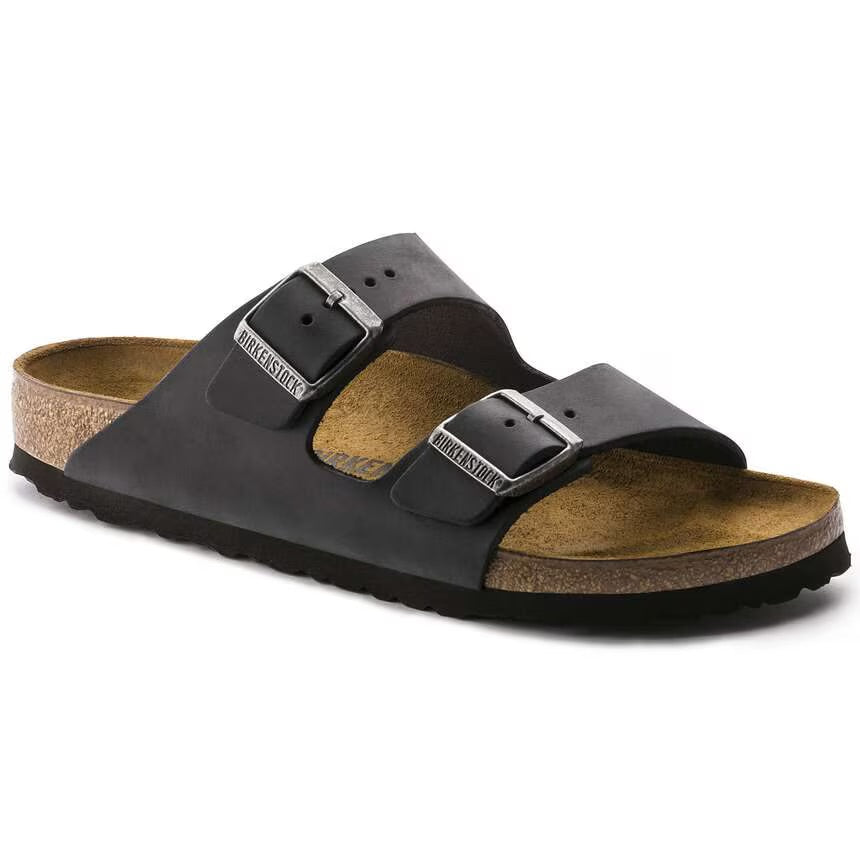 BIRKENSTOCK Arizona BS Black Fibbia Metallo