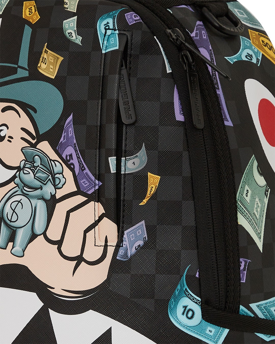 SPRAYGROUND Zaino In Pelle Monopoly X Sprayground Characters