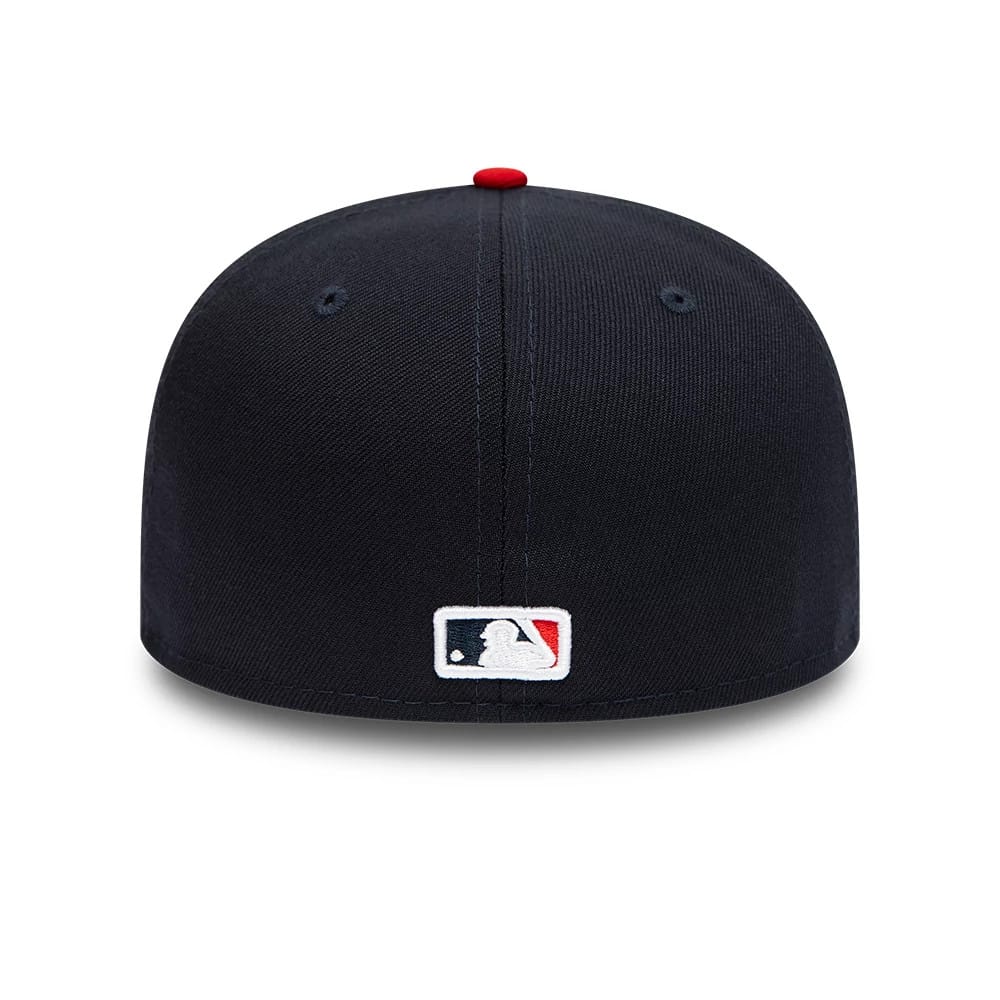 New Era NEW ERA Cappello con visiera 59 FIFTY Fitted Cleveland Guardians Blu/Rosso Con dettagli Ricamati - foto 2 - Tommase