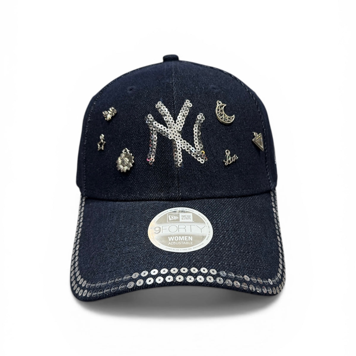 New era custom New Era NY Custom IN Denim Blu Donna - Cappello - Tommaseo Clothing
