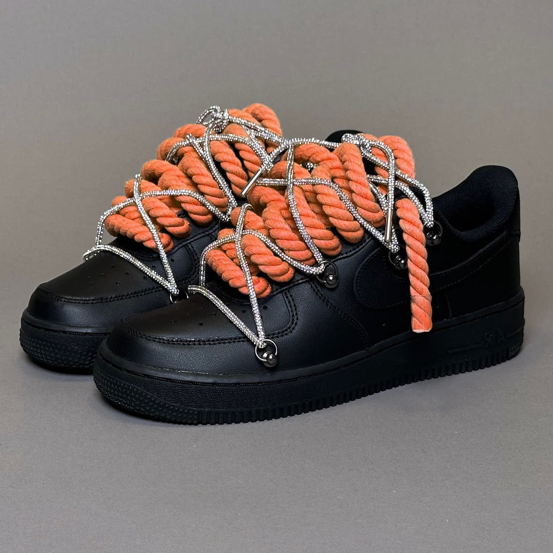 Air Force 1 Rope Laces + Swarovski Laces