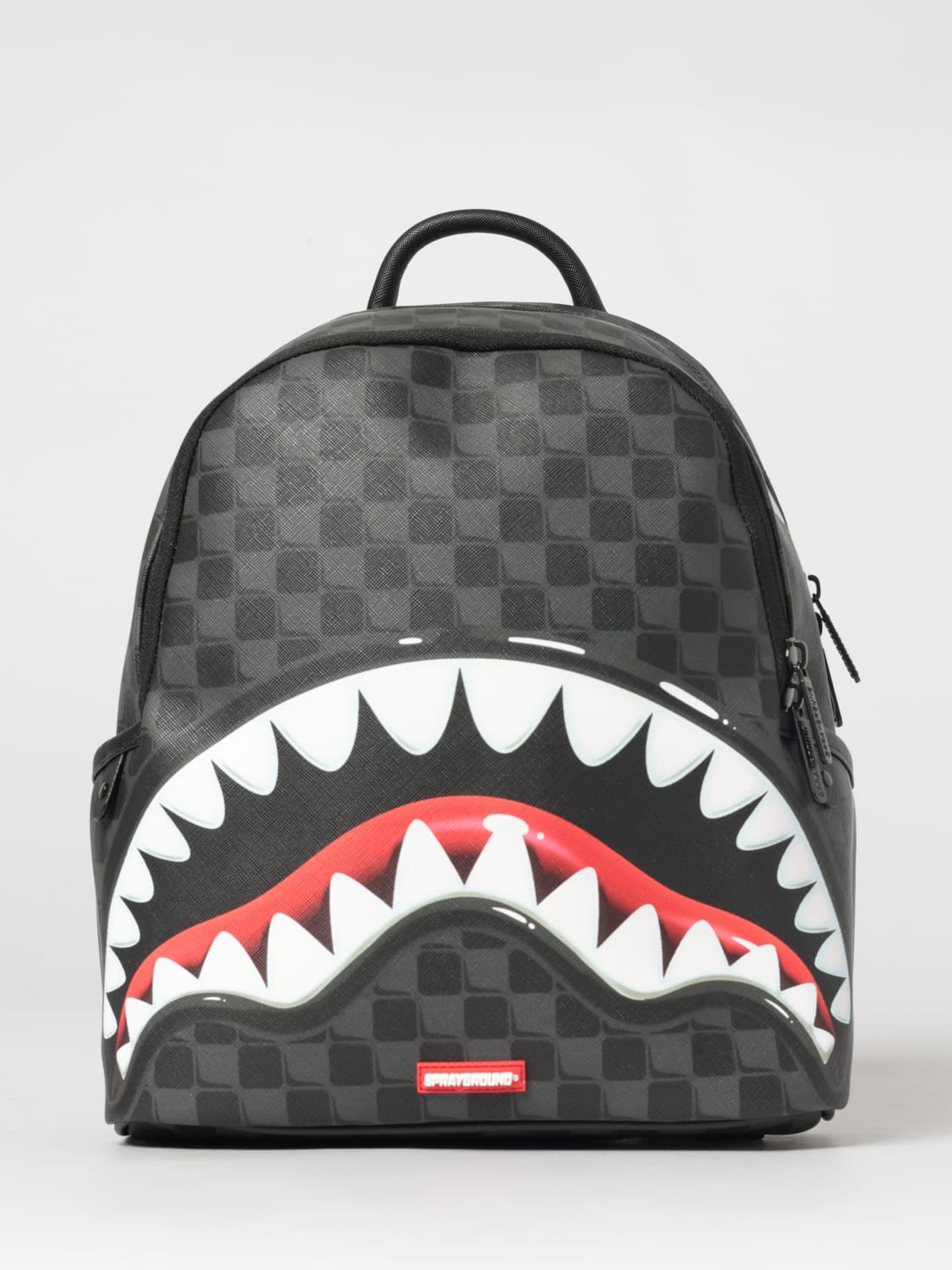 Sprayground SPRAYGROUND Zaienetto In Pelle a Scacchi Nero - Accessori - Tommaseo Clothing