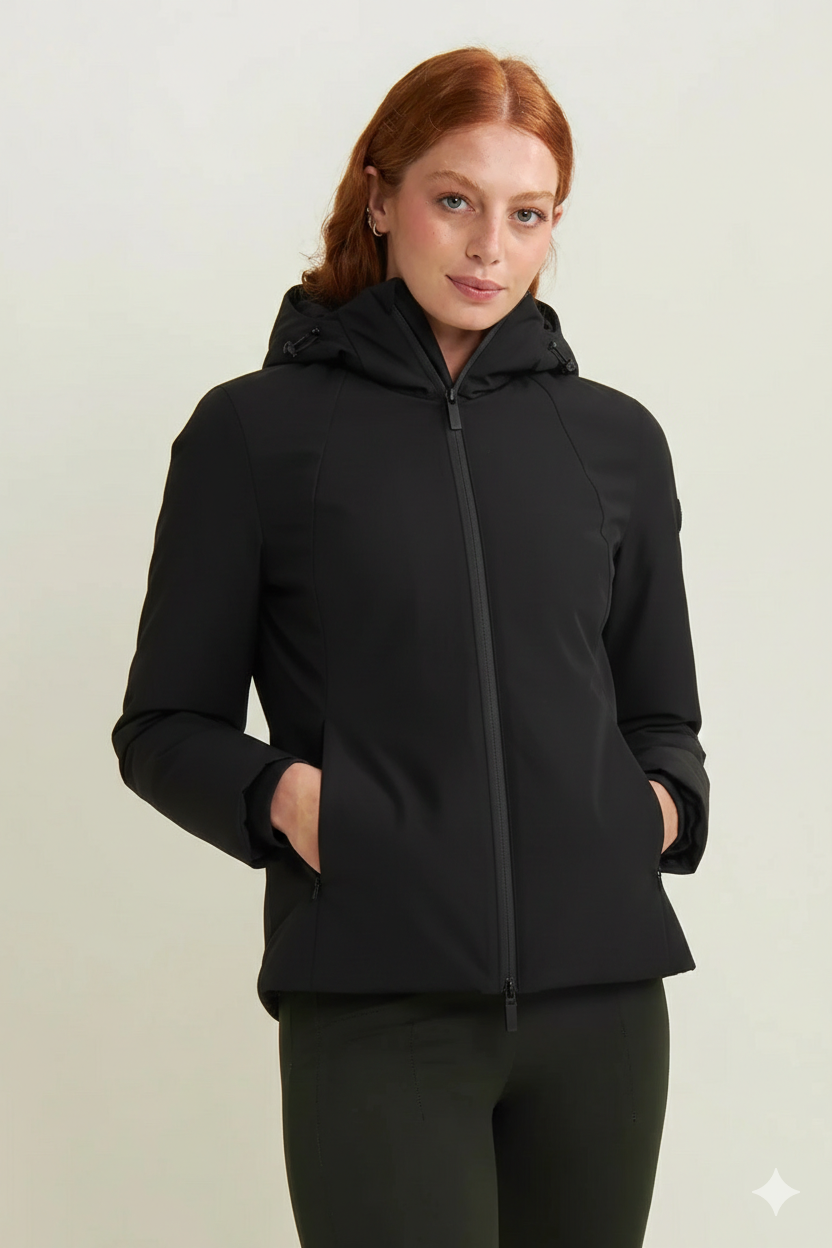 FREDDY GIUBBOTTO DONNA LISCIO NERO