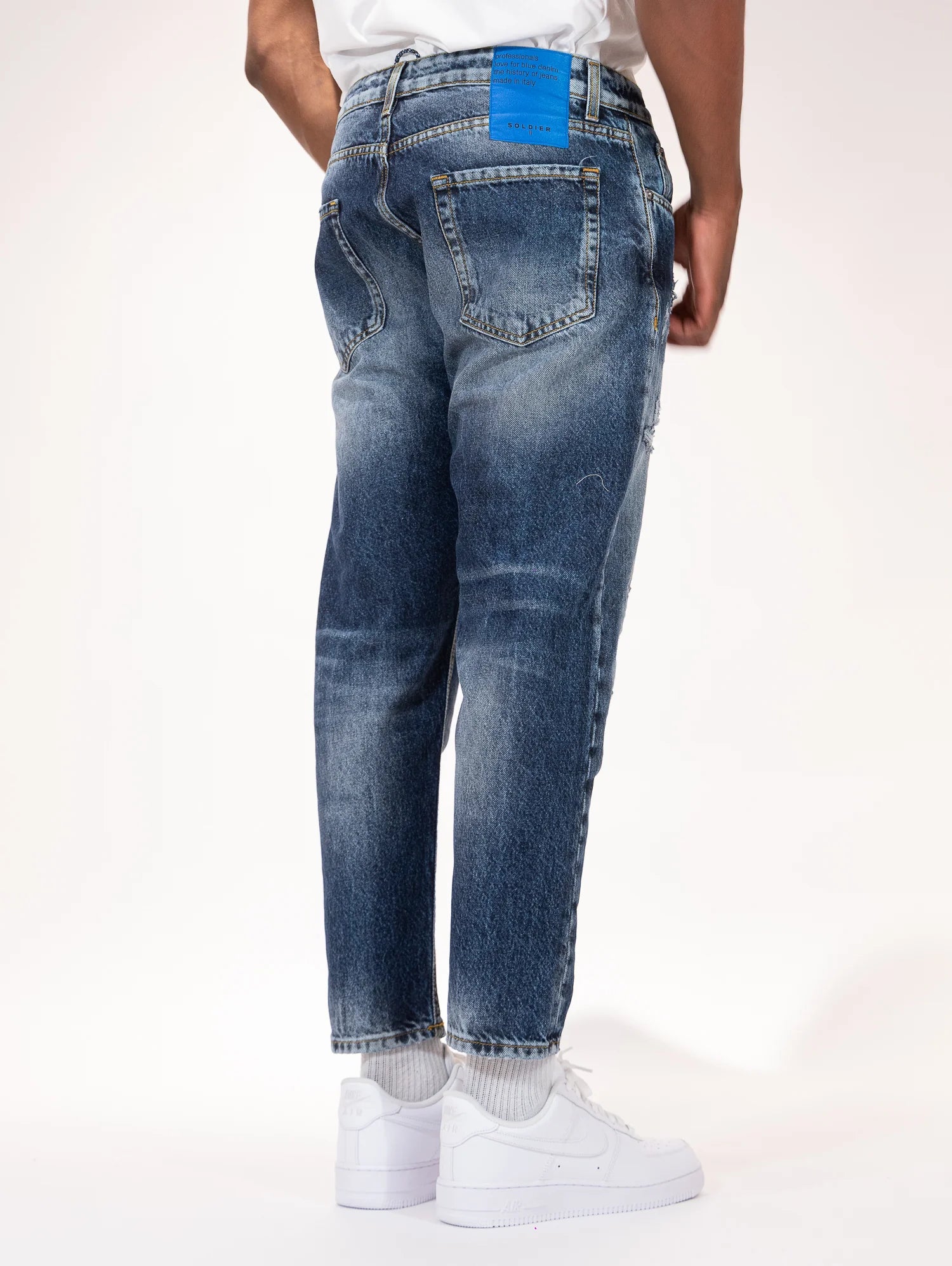 SOLDIER Jeans Crop 435B