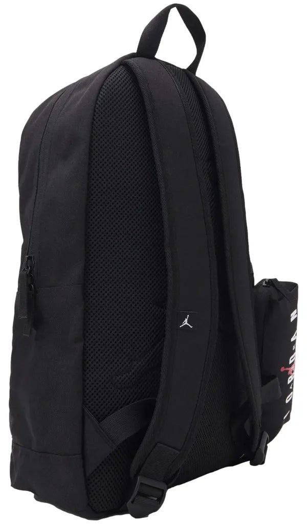 JORDAN Zaino Nero/Rosso