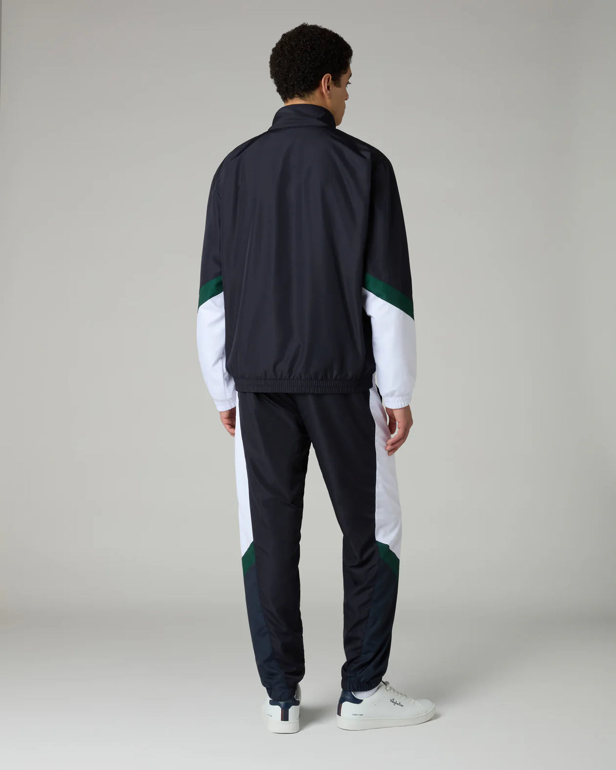 AUSTRALIAN Tuta Classic Tracksuit Leggera In Microfibra Blu/Verde/Bianca 25/26