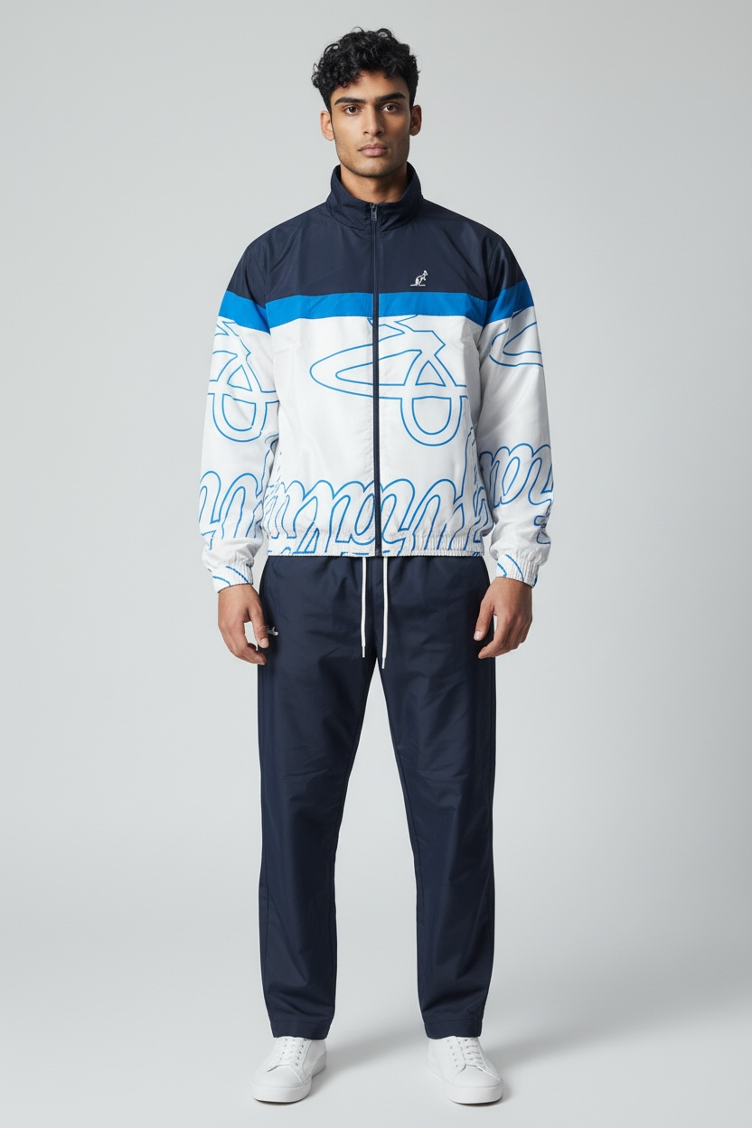 AUSTRALIAN Tuta Mycon in Smash Bianco/Blu SS26