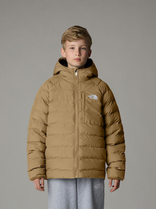 NORTH FACE Giubbotto Bambino Invernale Reversibile Beige