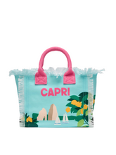 SAINT BARTH Borsa a Mano Colette Capri Turchese