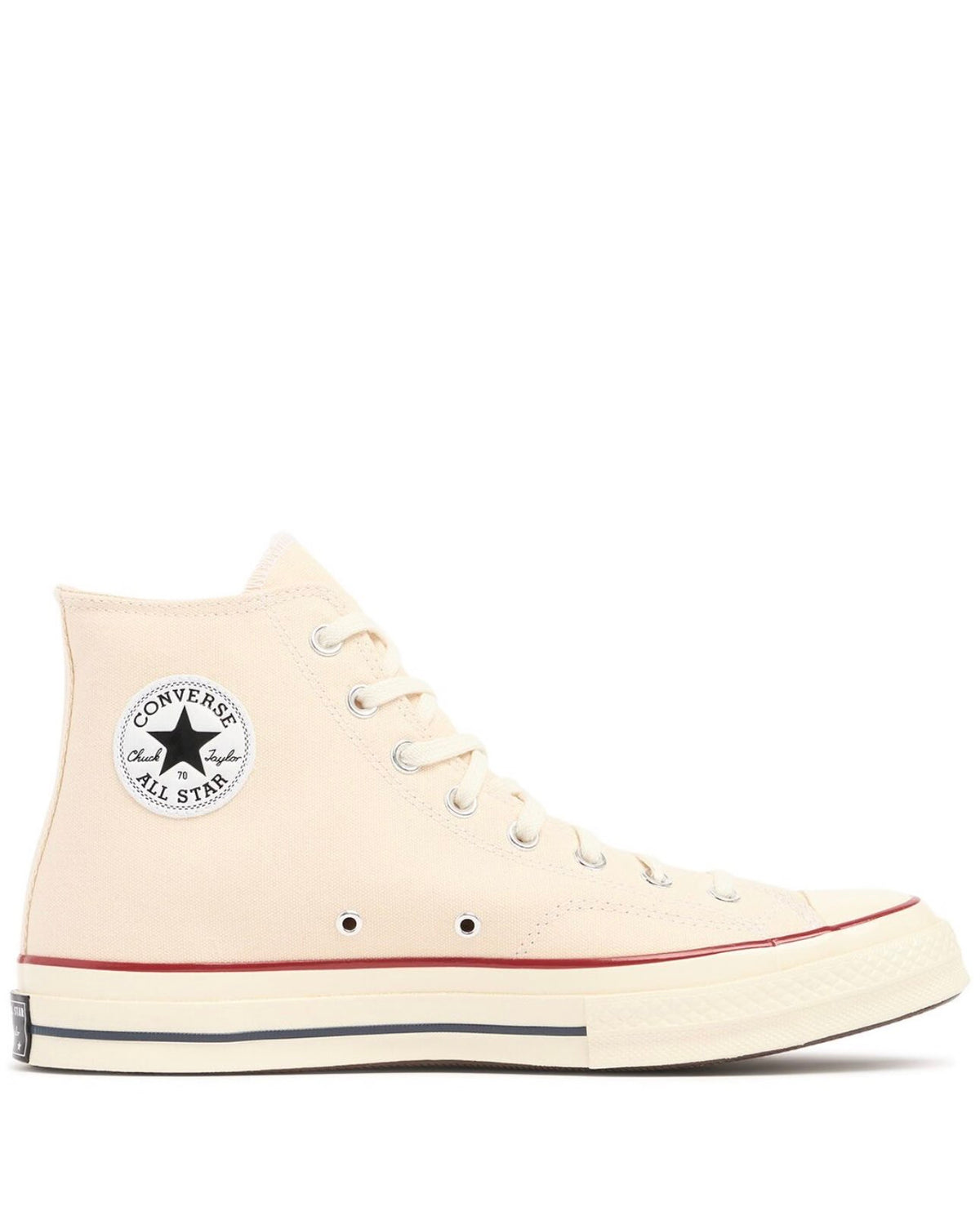 CONVERSE Sneakers Chuck 70 Classic High Top Parchment In Tela Bianca Vintage