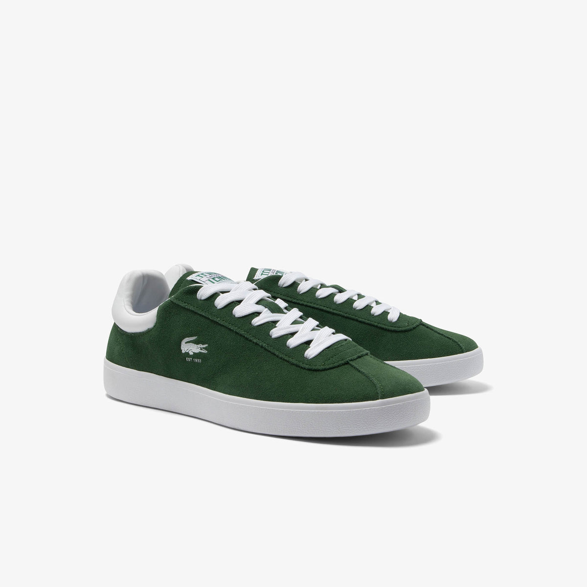LACOSTE Sneakers Baseshot Uomo Verde/Bianco