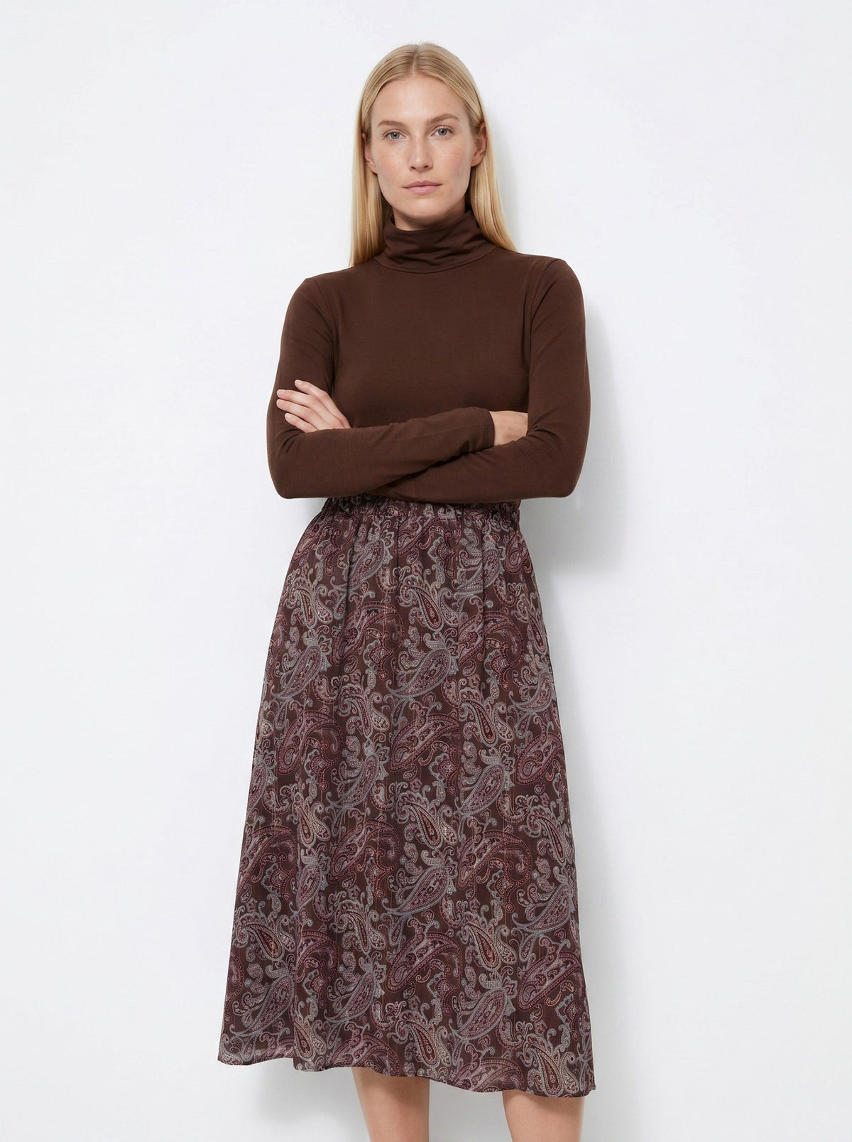 Tiffosi Murcia_2 Maglioncino Marrone Donna AW26