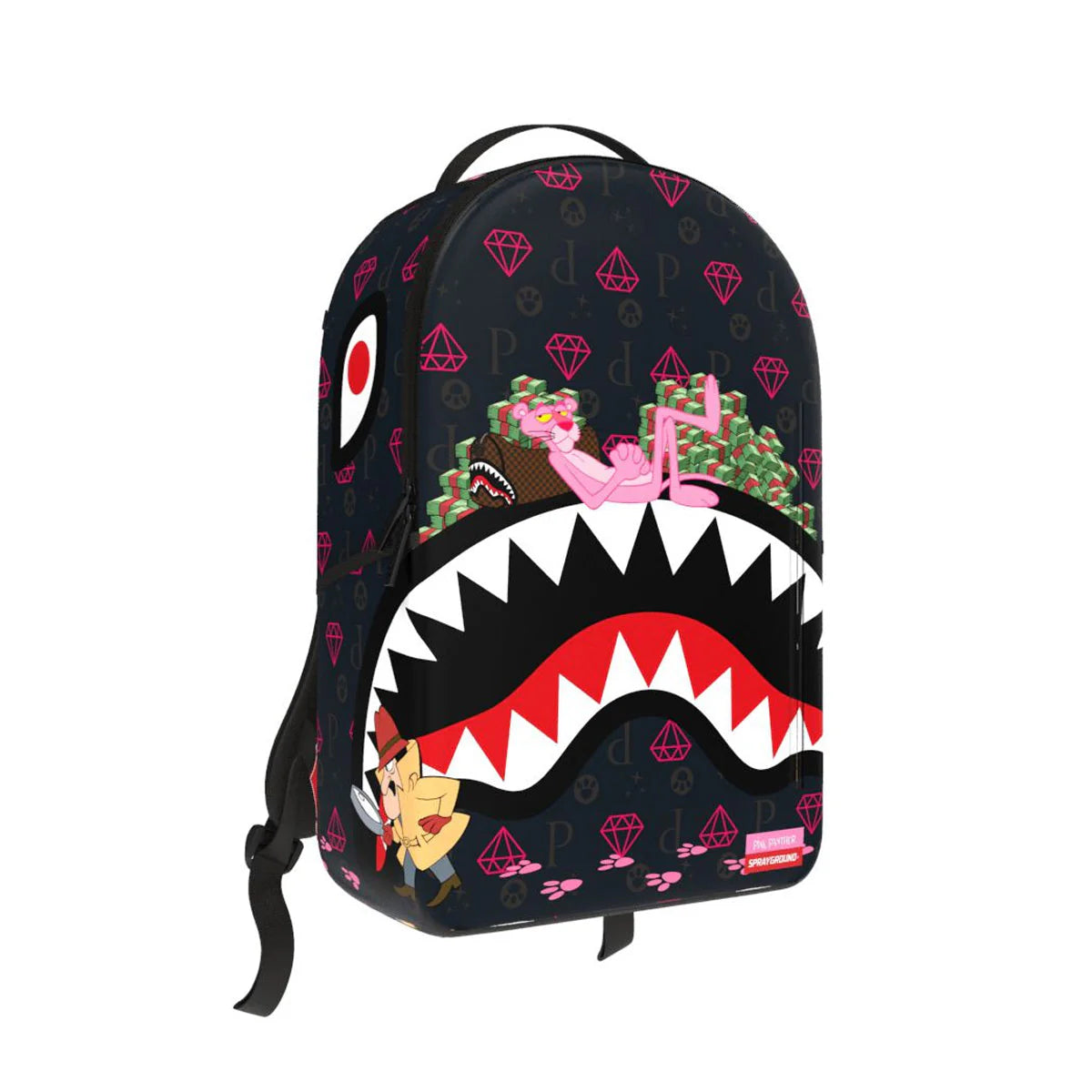SPRAYGROUND Zaino In Pelle Pink Panther Multicolor