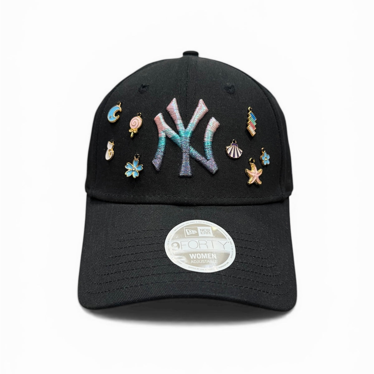 New era custom New Era NY Custom Arcobaleno Nero Donna - Cappello - Tommaseo Clothing