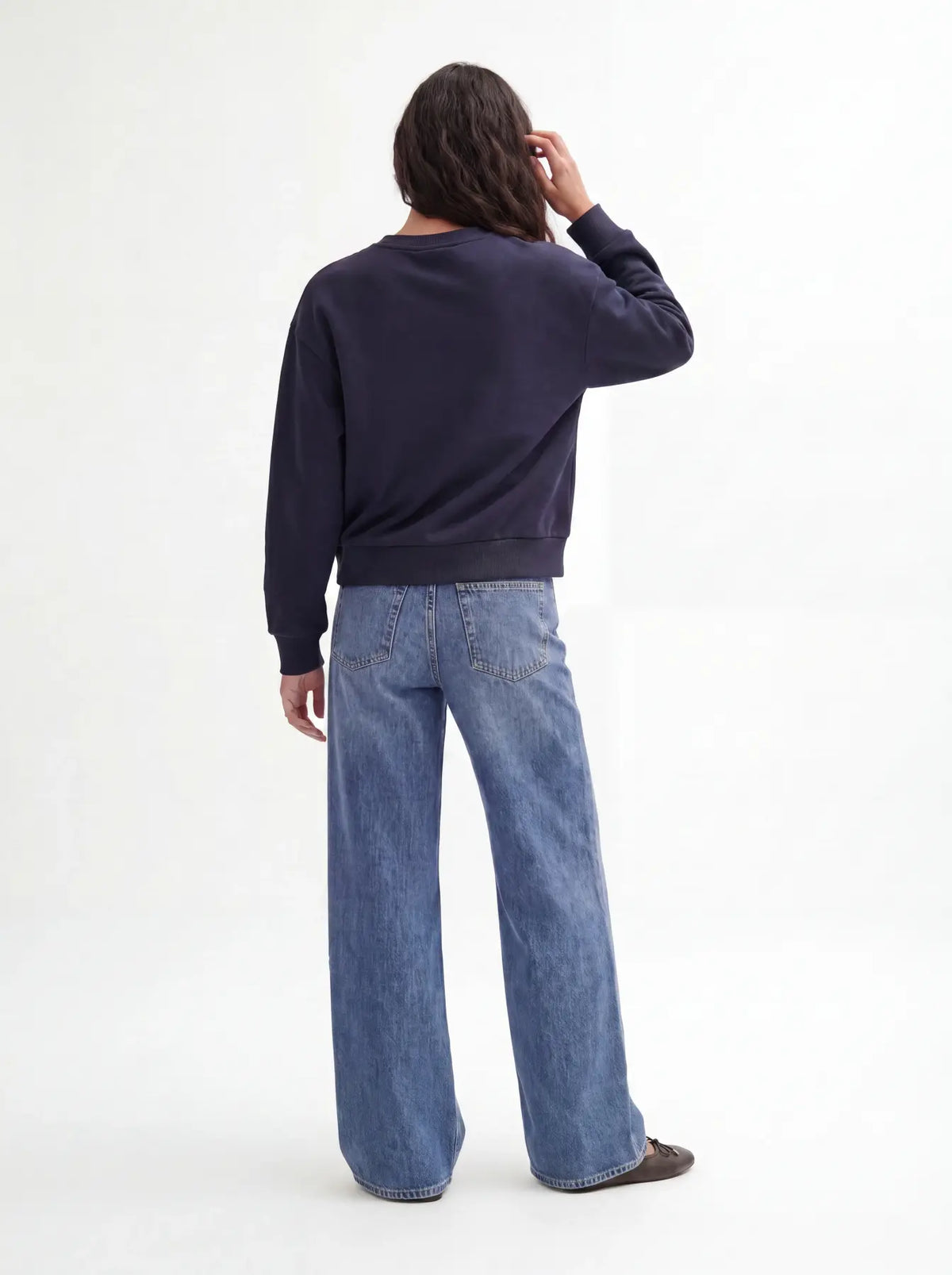 JJXX JJXX Jxmerle Felpa Girocollo Blu Donna AW26 - foto 2 - Tommaseo Clothing