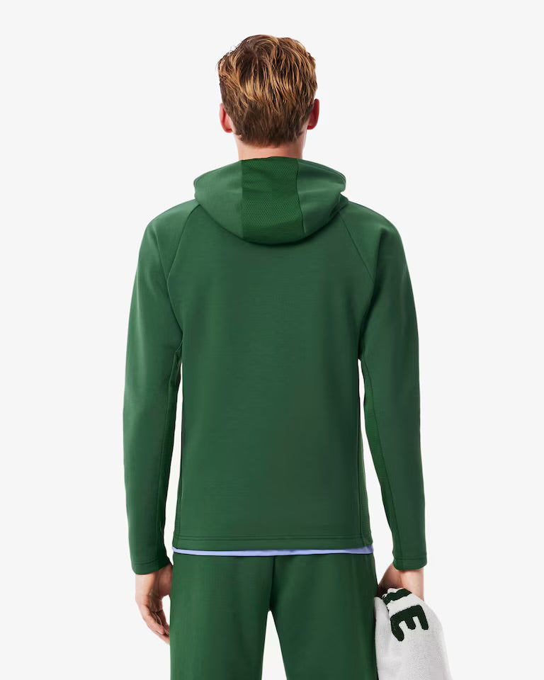 LACOSTE Tuta In Cotone Tech Verde