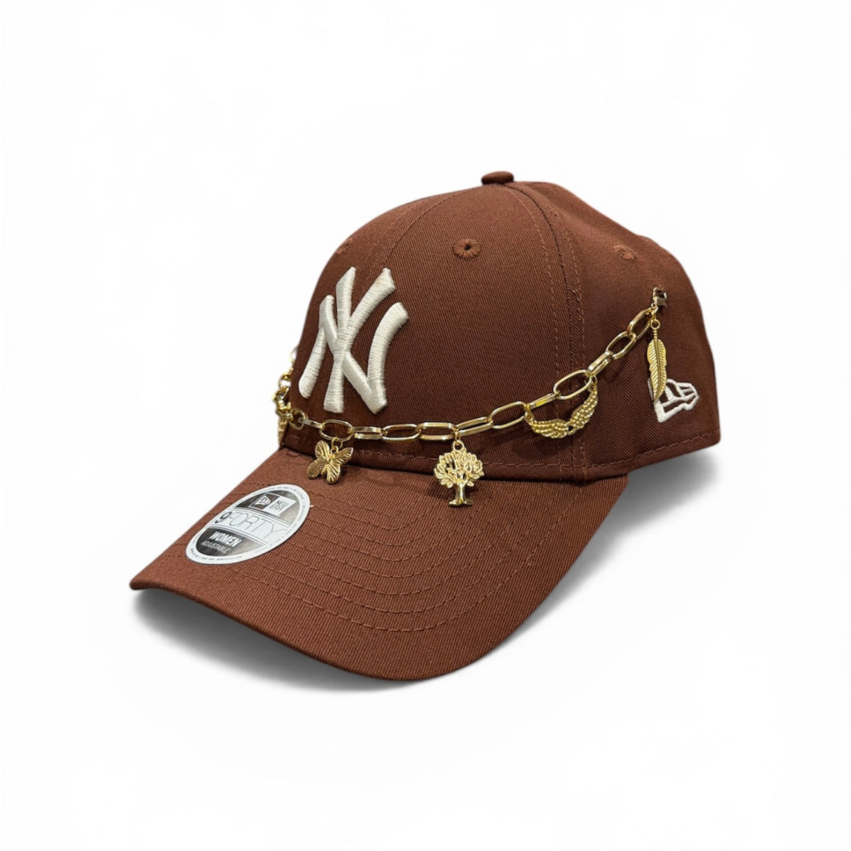 New era custom New Era Custom NY Marrone Con Catena Donna - foto 2 - Tommaseo Clothing