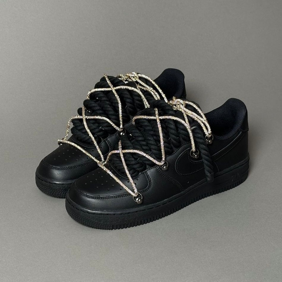 Air Force 1 Rope Laces + Swarovski Laces