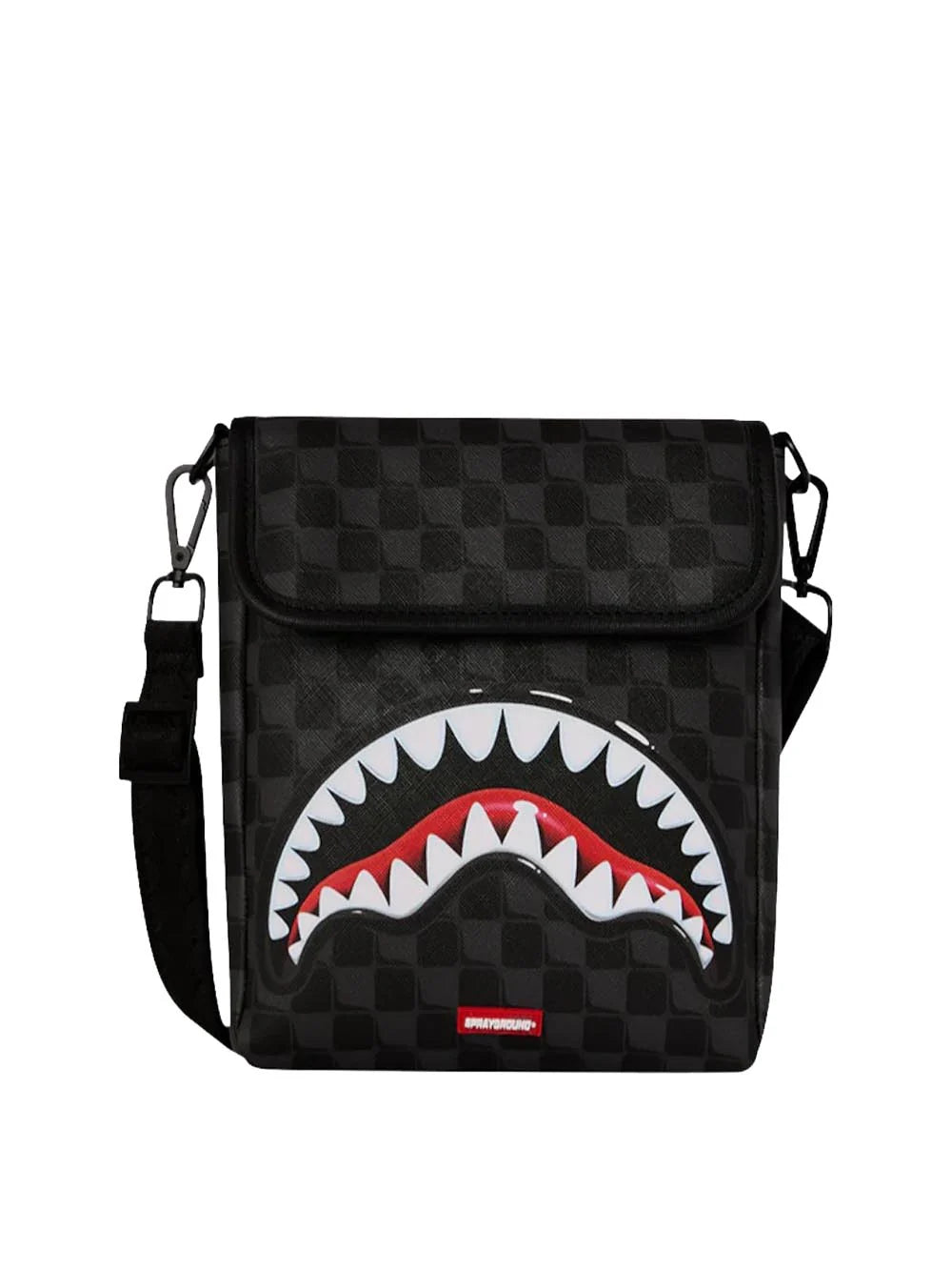 SPRAYGROUND Tracolla In Pelle Sip Balloon Messenger Nero
