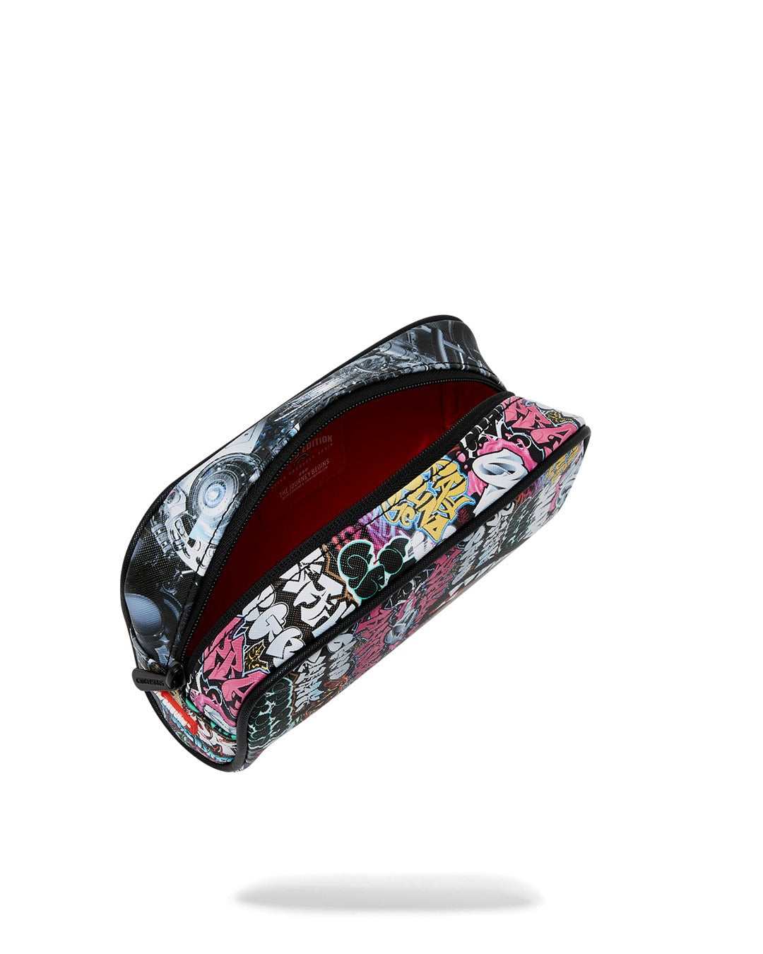 SPRAYGROUND Astuccio In Pelle Split Cybershark Savvy Pouch